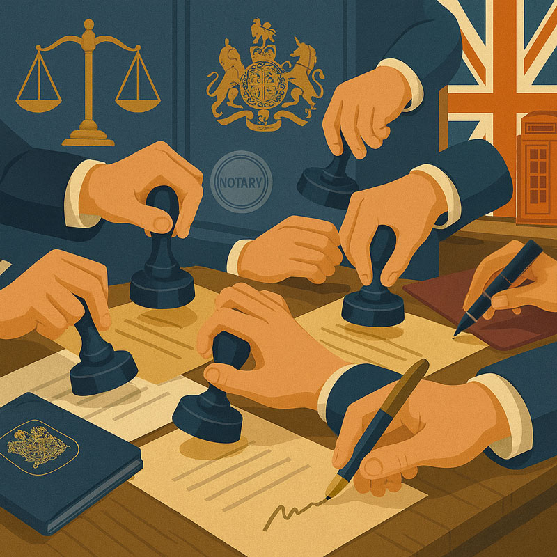 Notary or Solicitor - Who can certify Documents in the UK?